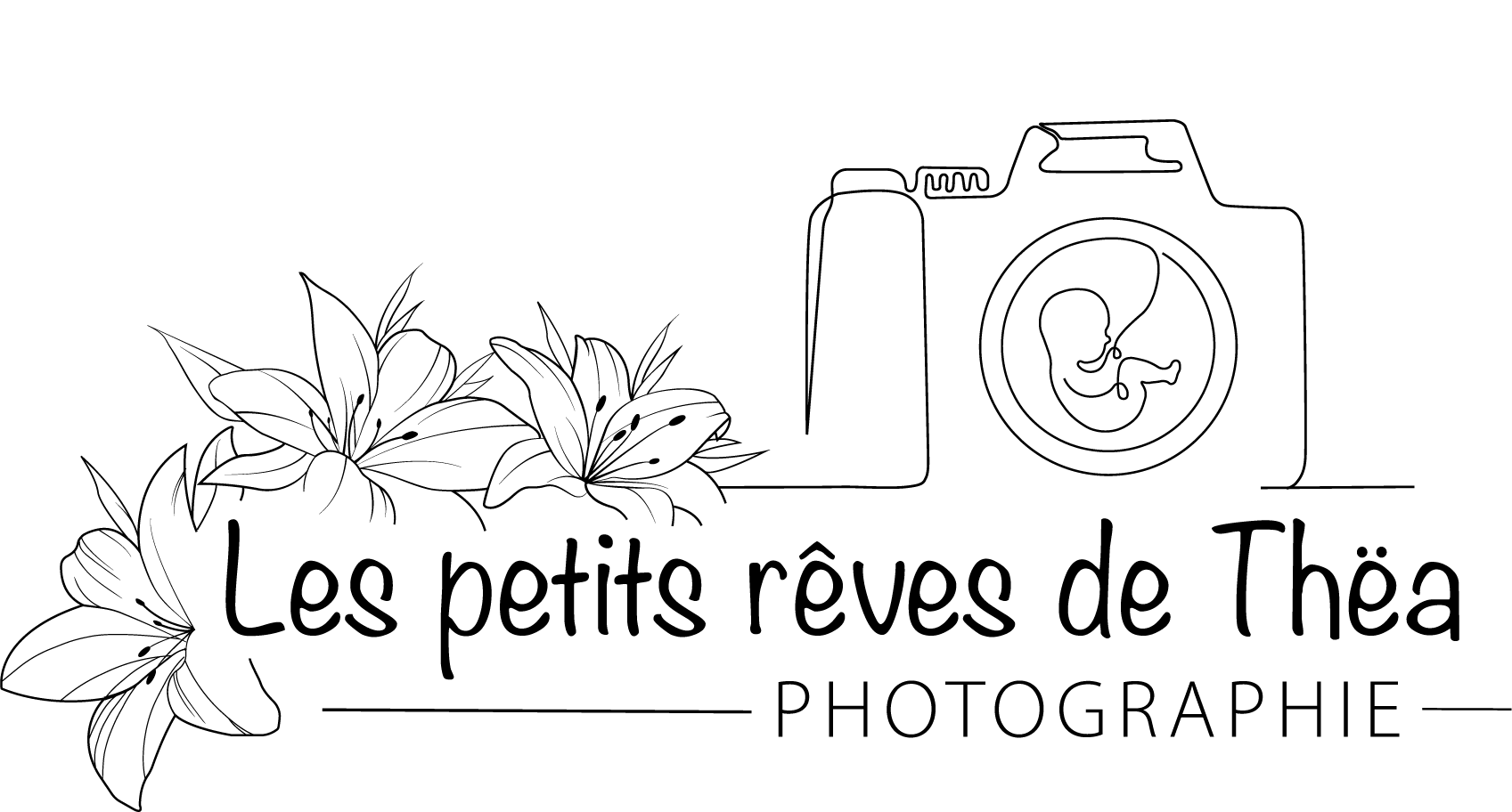 logo les petits rêves de thëa photographie