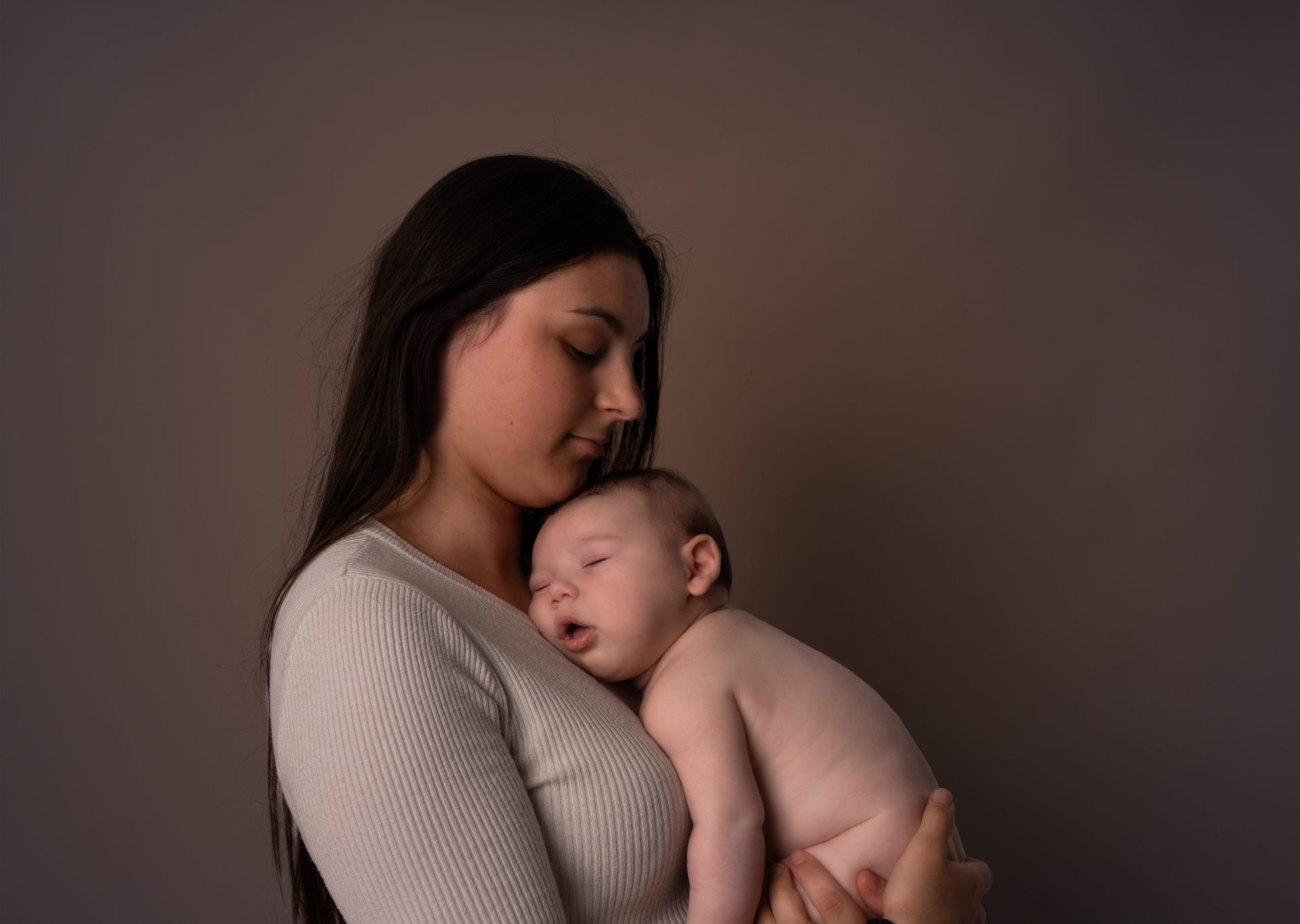maman et son bébé